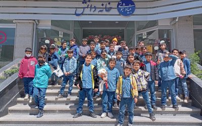 دانش‌آموزان مدرسه عباسیون در خانه دانش (بخش سوم)