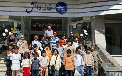 فرزندان کارکنان و اساتید دانشگاه زنجان در خانه دانش (بخش دوم)