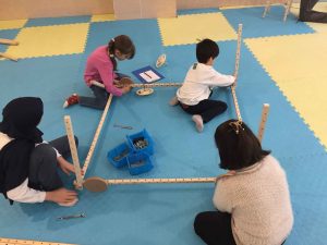 خانه دانش بنیاد ثبوتی - سازه‌بازی - سازه چوبی - دست سازه - جرثقیل بندر - زنجان