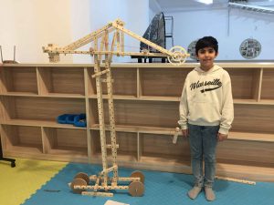 خانه دانش بنیاد ثبوتی - سازه‌بازی - سازه چوبی - دست سازه - جرثقیل بندر - زنجان