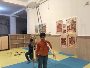 سازه‌بازی-خانه دانش-بنیاد ثبوتی-زنجان-سازه‌های چوبی-سکوی نفتی دریایی-پیچ و مهره-ساختنی