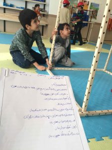 سازه‌بازی-خانه دانش-بنیاد ثبوتی-زنجان-سازه‌های چوبی-سکوی نفتی دریایی-پیچ و مهره-ساختنی