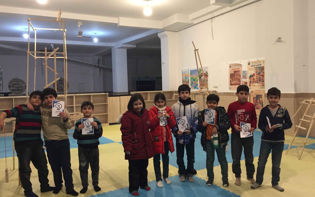 دانش‌آموز کاوشگر خانه دانش-مجموعه مسابقه‌های سازه‌بازی- سکویِ نفتیِ دریایی