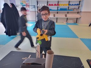 موزه علم خانه دانش بنیاد ثبوتی - زنجان - علوم پایه - دبستان - بازدید مدارس - پاییز - 1404 - آذر