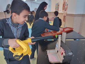 موزه علم خانه دانش بنیاد ثبوتی - زنجان - علوم پایه - دبستان - بازدید مدارس - پاییز - 1404 - آذر