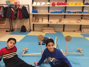 سازه‌بازی خانه دانش بنیاد ثبوتی - زنجان - سازه چوبی - دانش‌آموزان