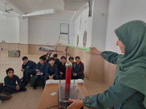 موزه علم خانه دانش بنیاد ثبوتی - زنجان - بازدید مدارس - زمستان 1404